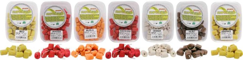 SPORTS Kaprí sen feeder pelety POP UP 10mm/30g naviazané Ananás