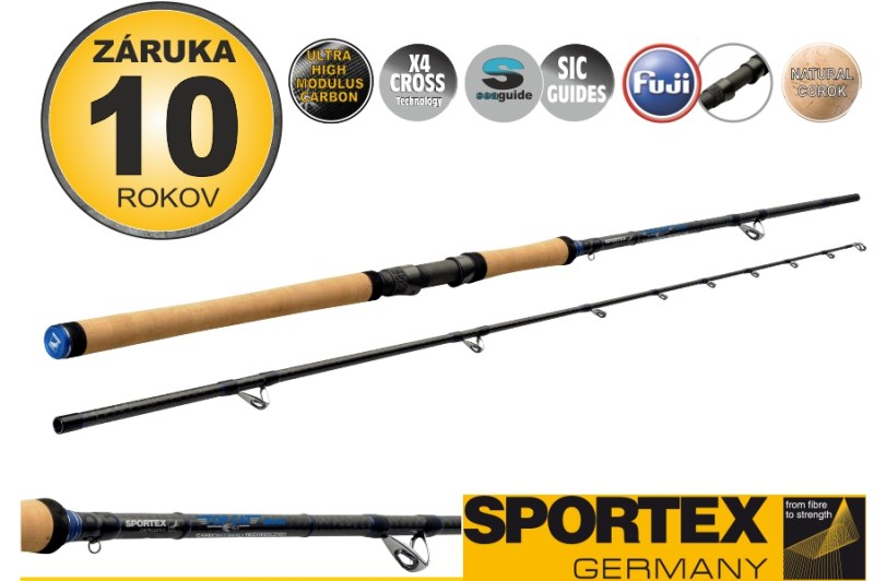Sumcové prúty SPORTEX Top Cat Boat 2-diel 275cm / 130-300g