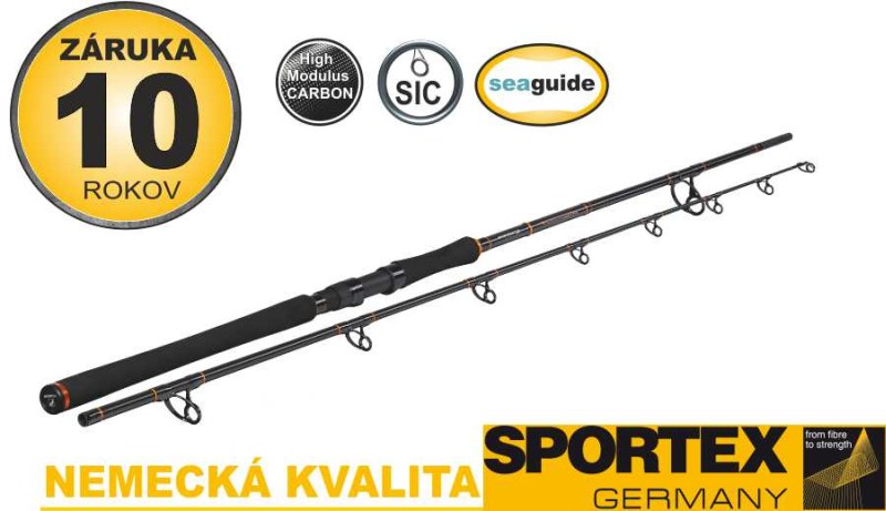 Sumcové prúty SPORTEX Catfire Boje 2-diel 330cm / 250-500g
