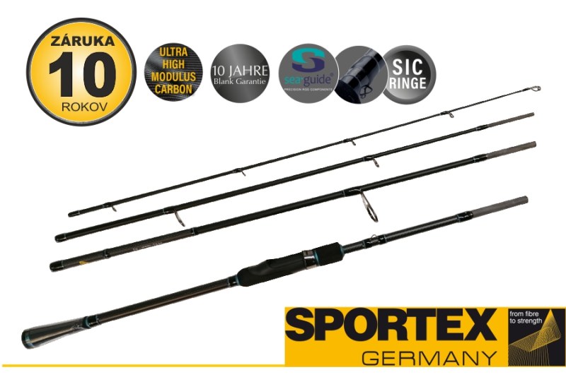 Prívlačové prúty SPORTEX NOVA Travel RS-2 / 4-diel 240cm / 20g