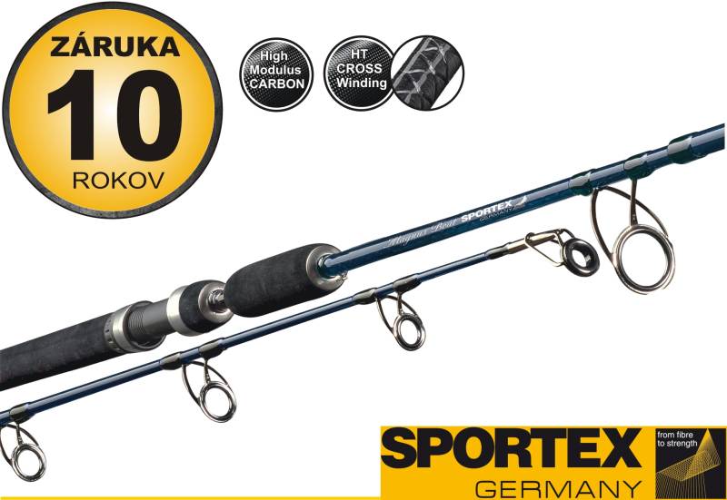 Rybársky prút SPORTEX - MAGNUS Boat - dvojdielny (dĺžka 215cm)