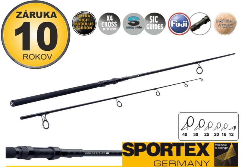 Kaprárske prúty Competition CS-4 Breakout 300cm / 3,00lbs