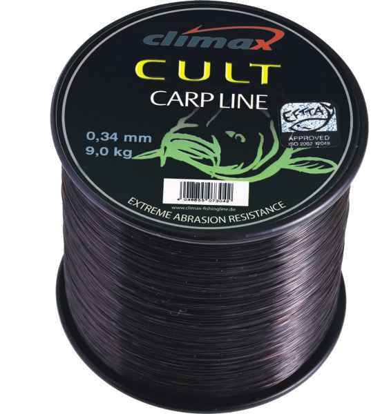 Silon Climax - CULT Carpline 600m - Black Priemer 0,25mm/5kg