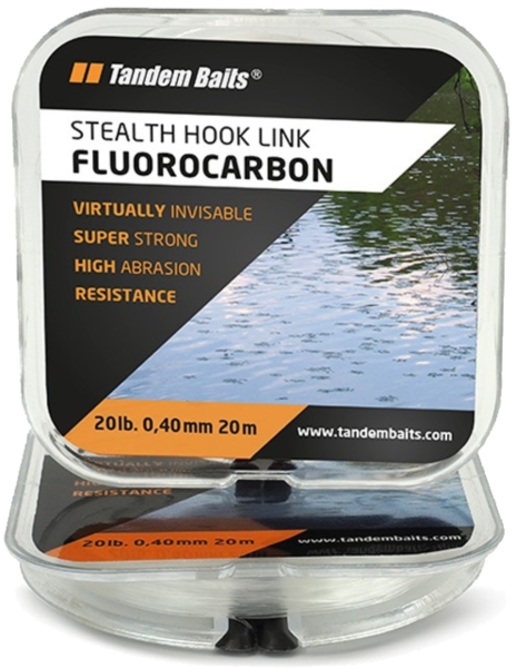 Fluorocarbonový silon TB Stealth 20 m 25 lb / 0,45 mm