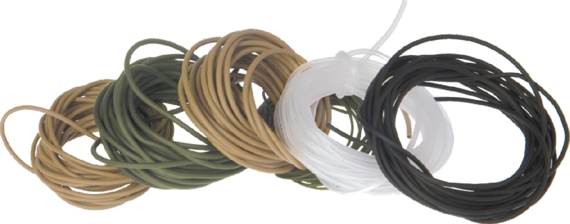 TANDEM BAITS Antitangle - gumová hadička pr. 1,0mm/3m - farba čierna