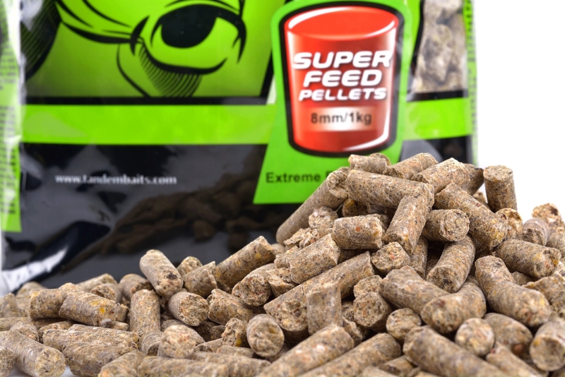 Super Feed Pellets 8 mm / 1kg - Tandem Baits Food Liver&Black Pepper