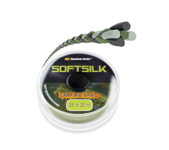 FC Softsilk kaprove šnury 25 lb / 20 m Weed 15 lb / 20 m