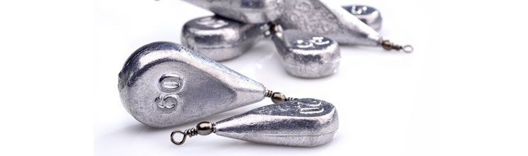 Flat pear with swivel - záťaž Tantem Baits Hmotnosť 100g