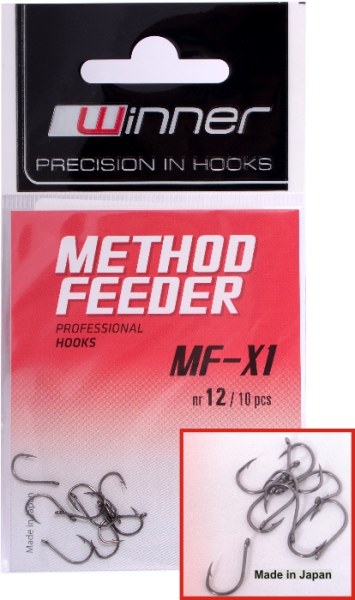 Háčik - Matt Finish Method Feeder Hook Classic 10ks veľkosť: 10