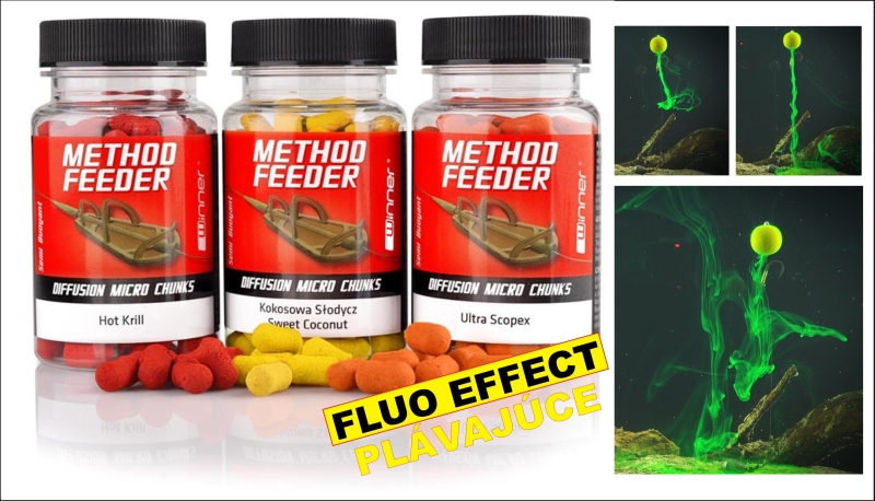 Method/Feeder - Diffusion Micro Chunks - plávajúce 40g Ultra Scopex