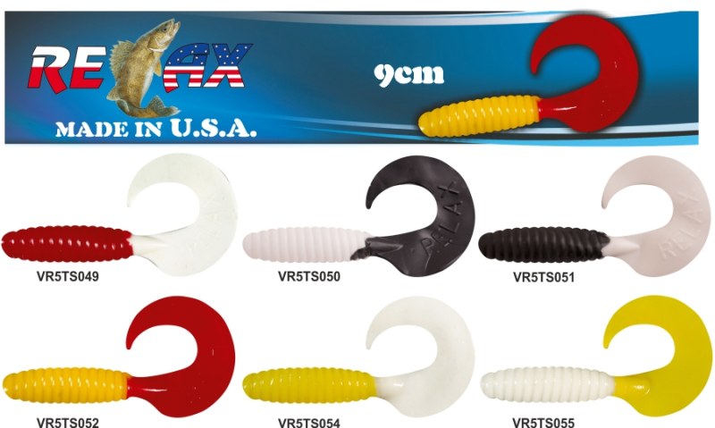 RELAX Twister 5 VR5 (9cm)cena1ks/bal10ks farba VR5TS055