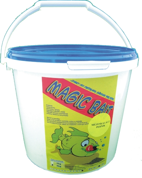 Krmítková zmes, krmivo 3kg vedro (PLESKÁČ)