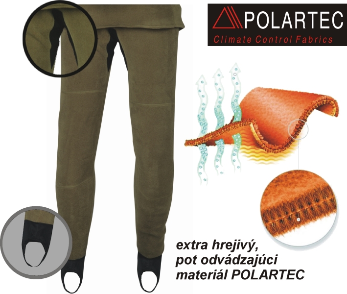 THERMAL Pro nohavice- termo flís GEOFFAnderson (259 426 -)