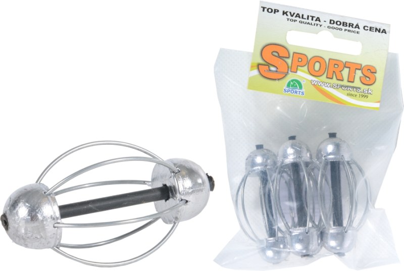 SPORTS rebríkové krmítko krátke, 5ks (Hmotnosť: 50g)