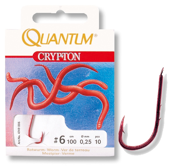 Nadväzec quantum crypton red worm veľ.: 2