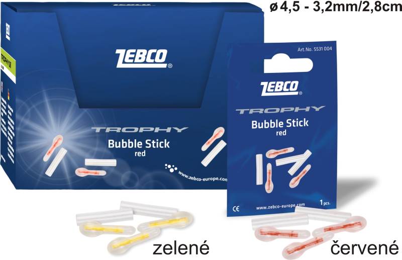 Chemické svetlo s rozšírenou hlavou 4,5mm x 3,7cm - 1ks Priemer 4,5mm-zelené
