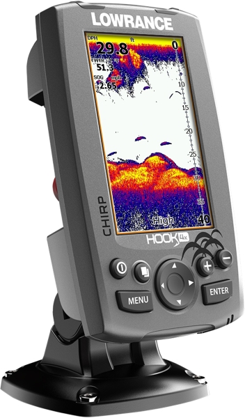 Sonar LOWRANCE Hook-4x Chirp so sondou