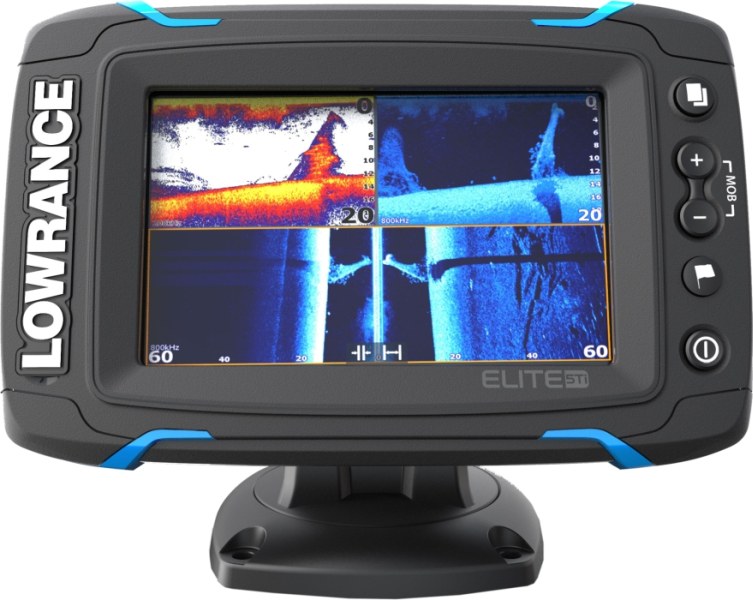 Dotykový sonar LOWRANCE Elite-5Ti so sondou TotalScan sonar + sonda TotalScan