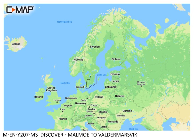 C-Map DISCOVER - MALMOE - VALDERMARSVIK