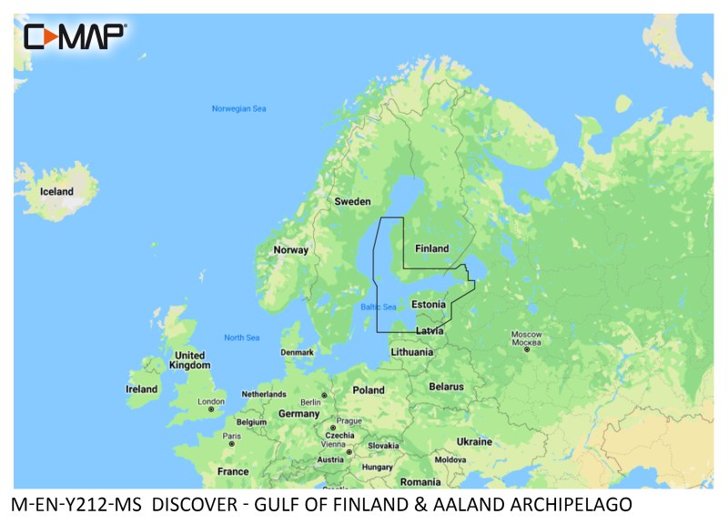 C-Map DISCOVER - GULF OF FINLAND & AALAND