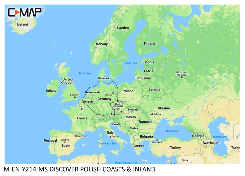 C-Map DISCOVER - POLISH COAST & INLAND