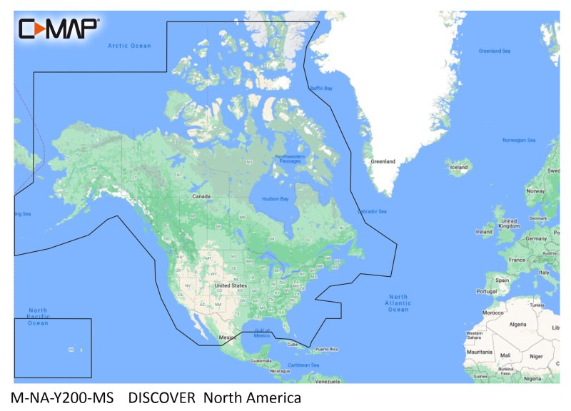 C-Map DISCOVER - NORTH AMERICA