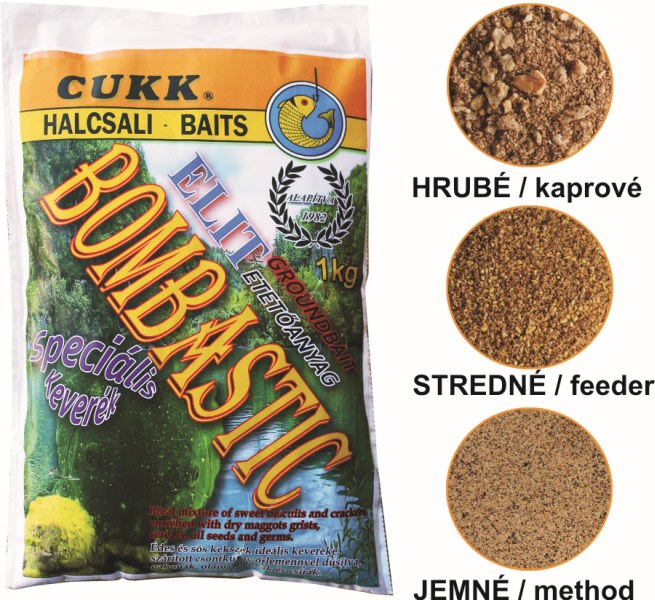 Kaprárske krmivo Bombastic Traditional 1kg Hrubé krmivo