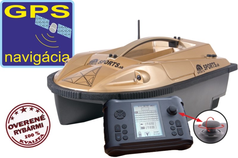 Zavážacia loďka Prisma 6 + sonar + GPS