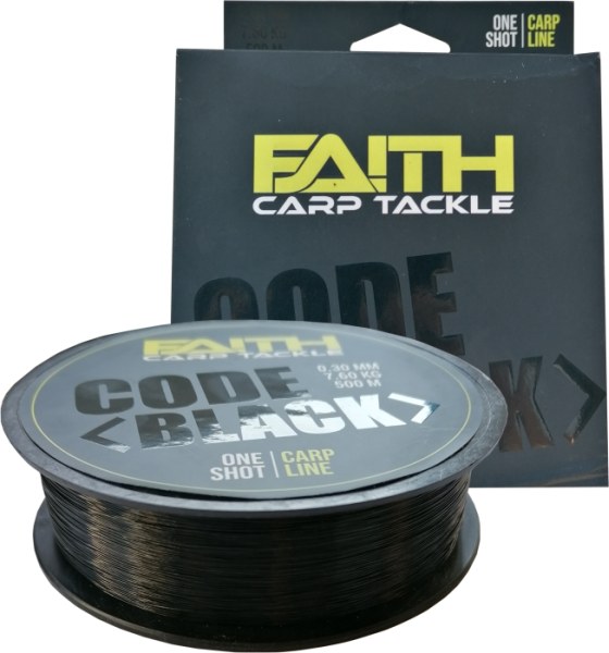 Silon FAITH Code Black 500m One Shot Priemer: 0,35mm nosnosť: 9,9kg