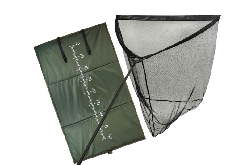 Podložka na ryby 100x60cm a kaprársky podberák 42"