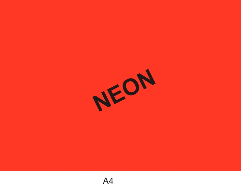 Reklamná tabuľka A4 neón červená cena 1 bal. (1bal=50ks 625 322 - Reklamná tabuľka A4 neón žltá cena 1 bal. (1bal=50ks)