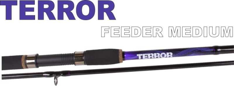 Feeder prúty JVS Terror 3-diel 3,90m / 30-80g Medium heavy