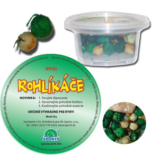 Rohlíkové boilies špeciál 12/16mm Palmoruža