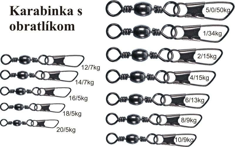 ALBASTAR Karabínka I veľkosť 4/15kg