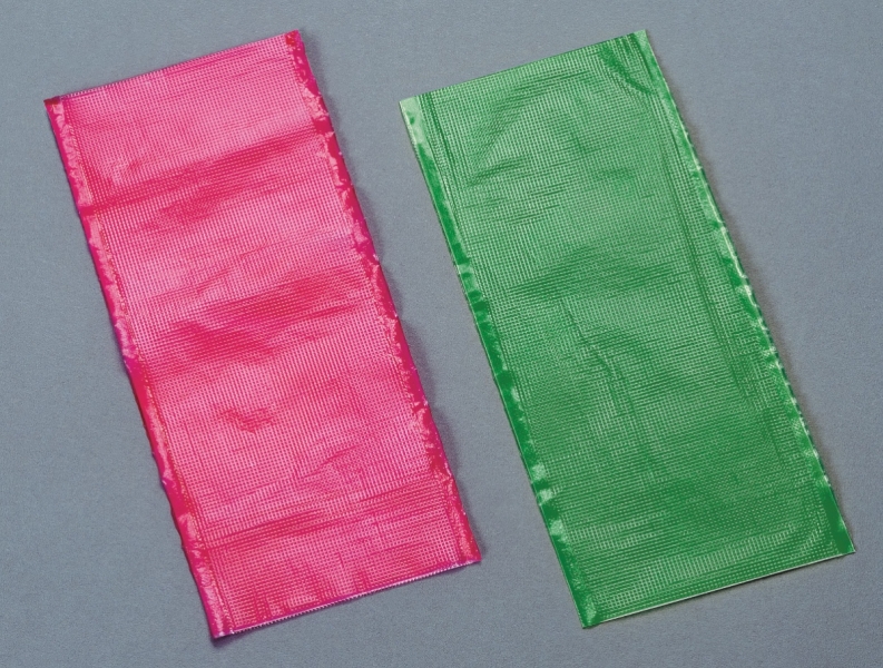 PVA sáčky rozpustné 6x20cm - 10ks 6x20 červený