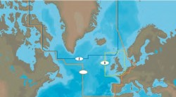 Mapa: 2, Greenland and Iceland