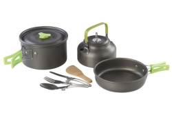 Kempingová sada riad pre dve osoby Kempingová sada riad pre dve osoby