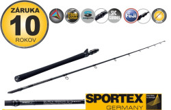 Prívlačové prúty Black Arrow G-3 Musky 2-diel