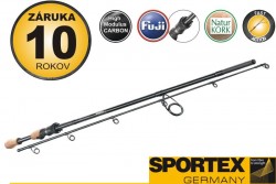 Rybársky prút - - Black Arrow - dvojdielny