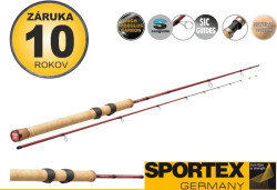 Prvlaov prty SPORTEX Coregonum XTL 240cm/5-25g