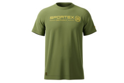 Ryb�rske tri�ko T-Shirt zelen� s logom