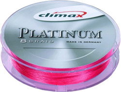 CLIMAX platinum 8 braid šnúra červená 275m / 0,18mm