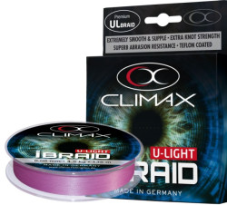 Pletená šnúra Climax iBraid U-Light fluo-fialová 135m