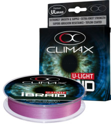 Pletená šnúra Climax iBraid U-Light fialová 275m/0,10mm/7,5kg