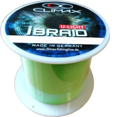 Pletená šnúra Climax iBraid U-Light neon-zelená 3000m