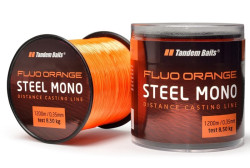 Silon Steel Mono Fluo orange Tandem Baits