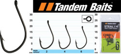 Kaprové rybárske háčiky Stealth Chod Tandem Baits 10ks
