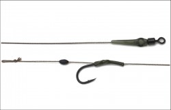 Boilie Bottom Rig - nadväzec - 25lb /20 cm / 2 pcs / MF