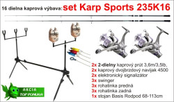 Kaprársky set 235K16 - 2diel/3,6m/3,5lbs/