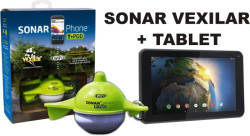 Nahadzovacií sonar Vexilar + 8 palc. Tablet